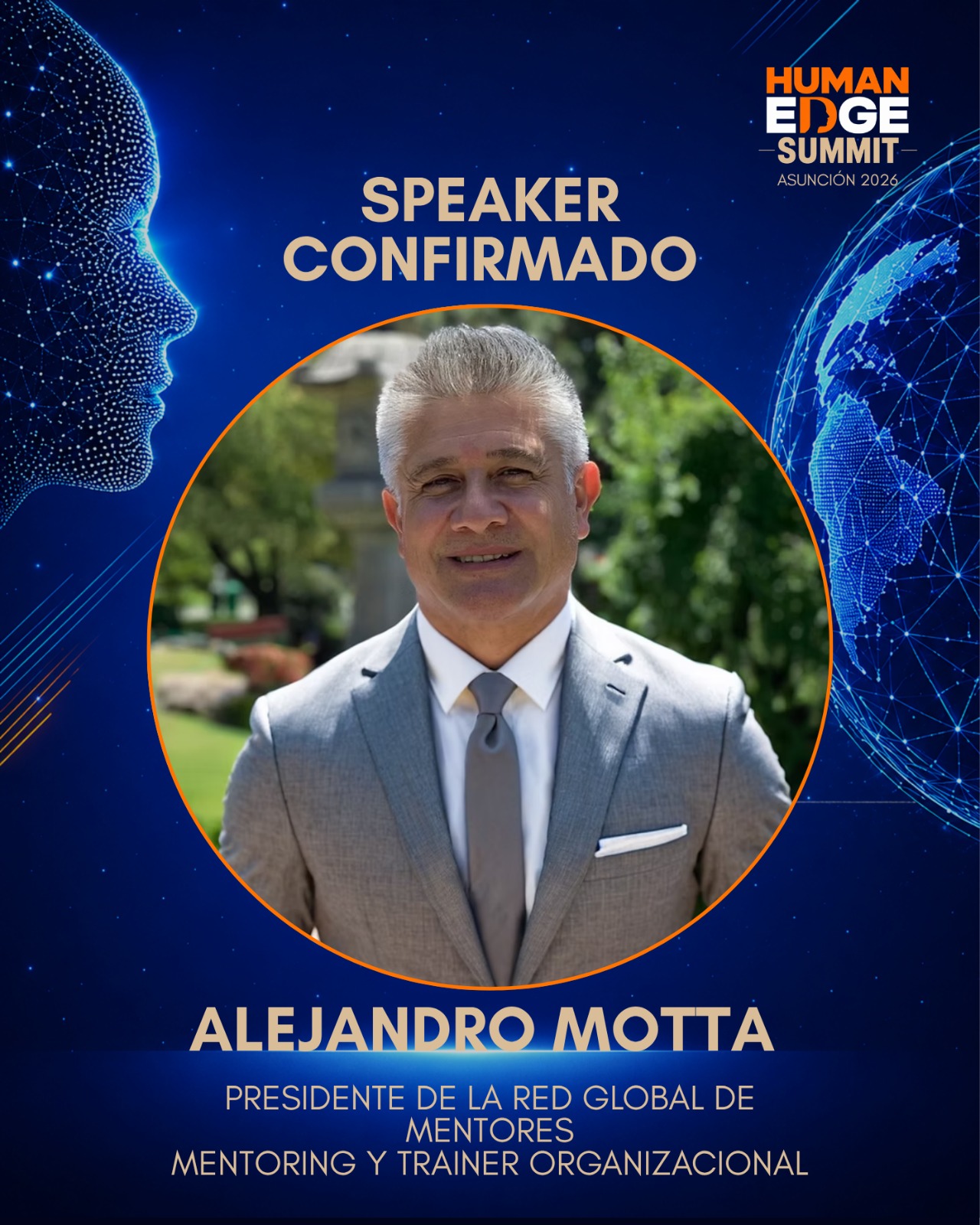 Speaker confirmado Alejandro Motta — Human Edge Summit Asunción 2026